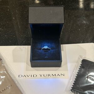 David Yurman Cable Collectibles Oval Stack Ring size 5.5 (AUTHENTIC)